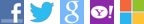 Facebook, Twitter, Google, Yahoo! or Windows Live
