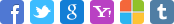 Facebook, Twitter, Google, Yahoo! or Windows Live