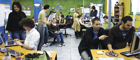 Photo of the TIG Staff at the Office